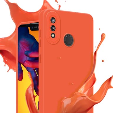 Huawei P20 LITE 2018 / NOVA 3E Cover Etui Case (Orange)