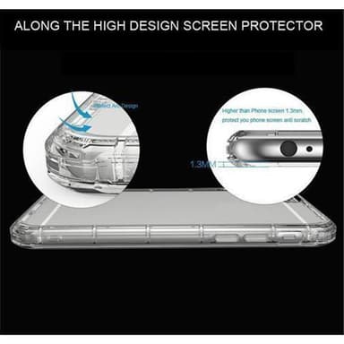 iPhone 6 / 6S Cover TPU Etui (Gennemsigtig)