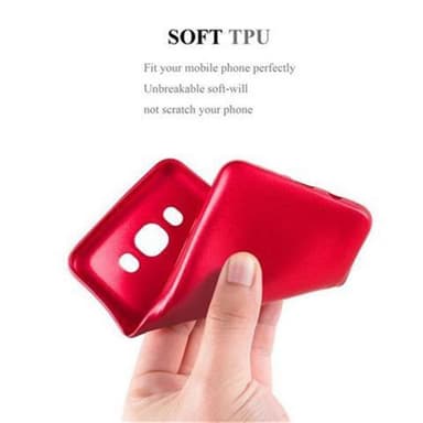 Samsung Galaxy J7 2016 Cover Etui Case (Rød)