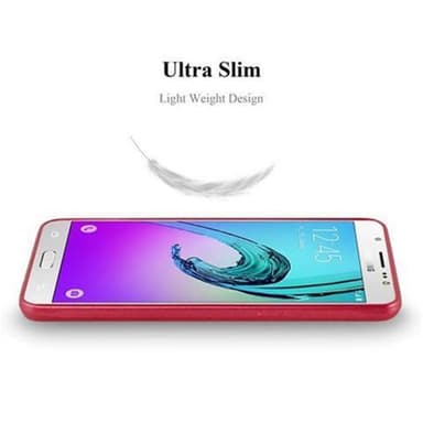 Samsung Galaxy J7 2016 Cover Etui Case (Rød)