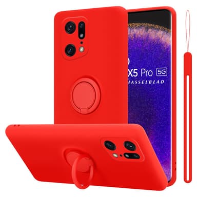 Oppo FIND X5 PRO Cover Etui Case (Rød)