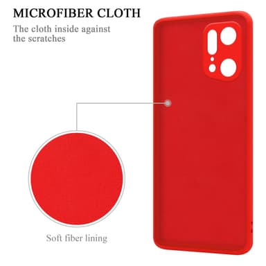 Oppo FIND X5 PRO Cover Etui Case (Rød)