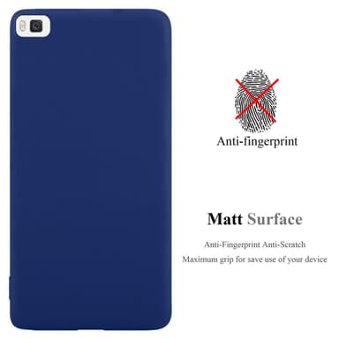 Cover Huawei P8 Etui Case (Blå)