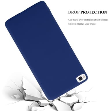 Cover Huawei P8 Etui Case (Blå)