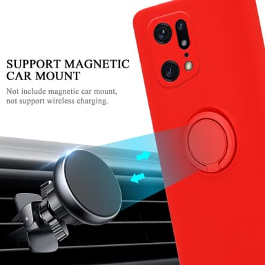 Oppo FIND X5 PRO Cover Etui Case (Rød)