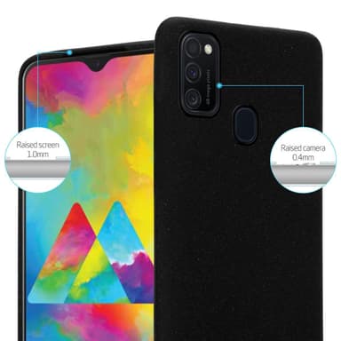 Cover Samsung Galaxy M21 / M30s Etui Case (Sort)