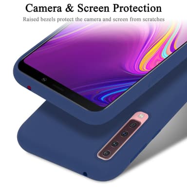 Samsung Galaxy A9 2018 Cover Etui Case (Blå)