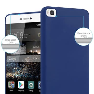 Cover Huawei P8 Etui Case (Blå)