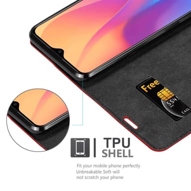 Xiaomi RedMi 8A Cover Etui Case (Rød)