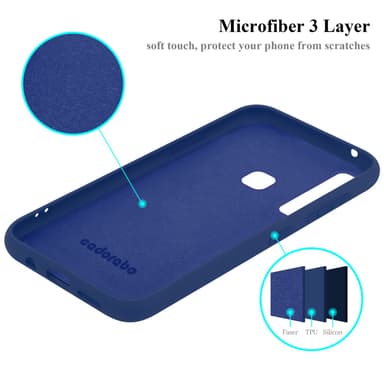 Samsung Galaxy A9 2018 Cover Etui Case (Blå)