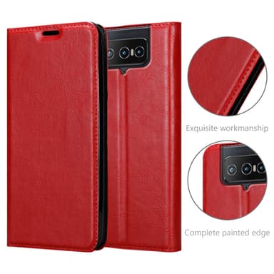 Asus ZenFone 8 FLIP Cover Etui Case (Rød)