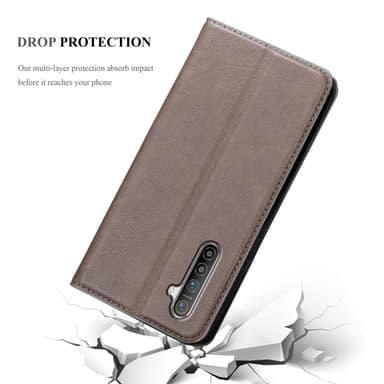 Realme X2 / XT / Oppo K5 Cover Etui Case (Brun)