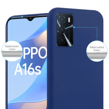 Cover Oppo A16s / A54s Etui Case (Blå)