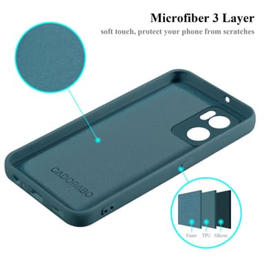 OPPO Find X5 Lite Cover Etui Case (Grøn)
