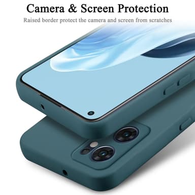 OPPO Find X5 Lite Cover Etui Case (Grøn)
