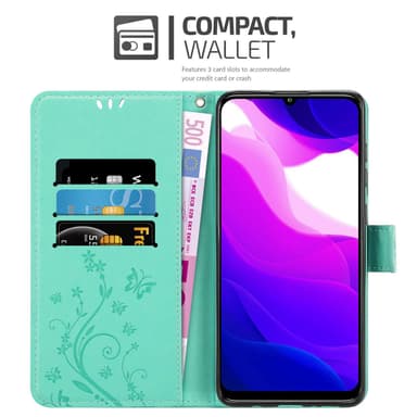 Xiaomi Mi 10 LITE Pungetui Cover Case (Turkis)