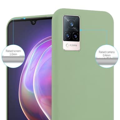 Cover Vivo V21 4G / 5G Etui Case (Grøn)