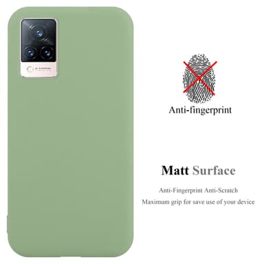 Cover Vivo V21 4G / 5G Etui Case (Grøn)