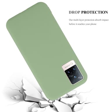 Cover Vivo V21 4G / 5G Etui Case (Grøn)