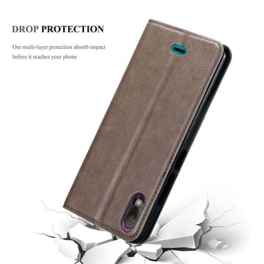 WIKO VIEW 2 GO Cover Etui Case (Brun)
