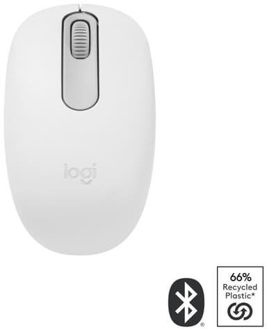 Logitech M196 Bluetooth mus (Offwhite)