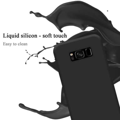 Samsung Galaxy S8 PLUS Cover Etui Case (Sort)