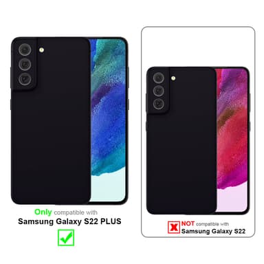 Samsung Galaxy S22 PLUS Cover Etui Case (Rød)
