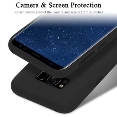 Samsung Galaxy S8 PLUS Cover Etui Case (Sort)