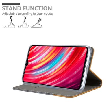 Xiaomi RedMi NOTE 8 PRO Pungetui Cover Case (Grå)