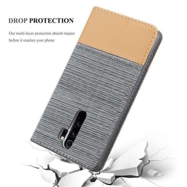 Xiaomi RedMi NOTE 8 PRO Pungetui Cover Case (Grå)