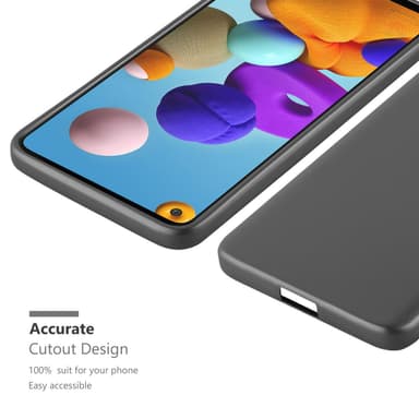 Samsung Galaxy A21s Cover Etui Case (Grå)