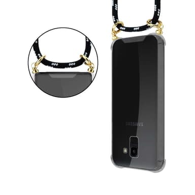 Samsung Galaxy J6 2018 Etui Cover Kæde (Sort)