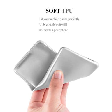 ZTE Blade V9 Cover Etui Case (Sølv)