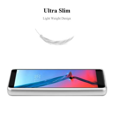 ZTE Blade V9 Cover Etui Case (Sølv)
