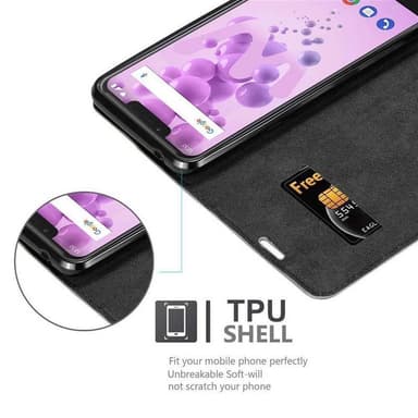 WIKO VIEW 2 GO Cover Etui Case (Brun)