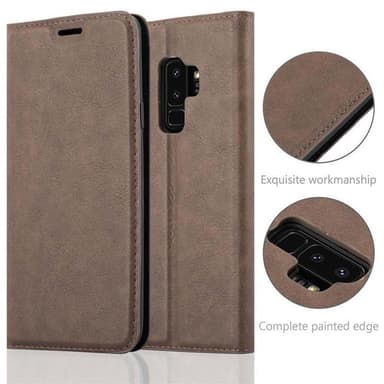 Samsung Galaxy S9 PLUS Cover Etui Case (Brun)