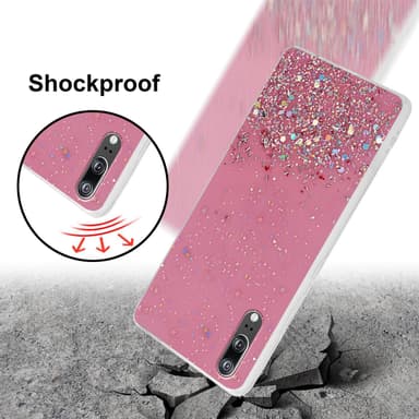 Huawei P20 Cover Etui Case (Lyserød)