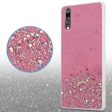 Huawei P20 Cover Etui Case (Lyserød)