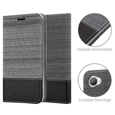 HTC Desire 12 Pungetui Cover Case (Grå)