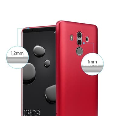 Huawei MATE 10 PRO Cover Etui Case (Rød)