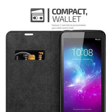 ZTE Blade A3 2019 Cover Etui Case (Sort)