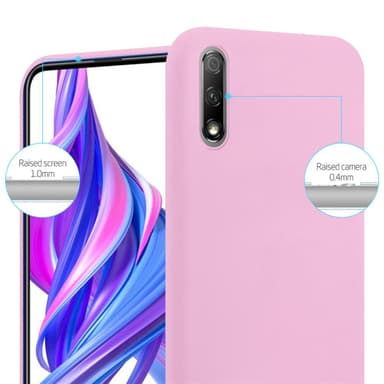 Cover Honor 9X Etui Case (Lyserød)