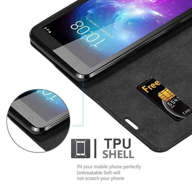 ZTE Blade A3 2019 Cover Etui Case (Sort)
