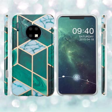 Huawei MATE 30 Pungetui Cover Case (Grøn)