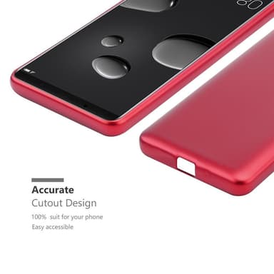 Huawei MATE 10 PRO Cover Etui Case (Rød)