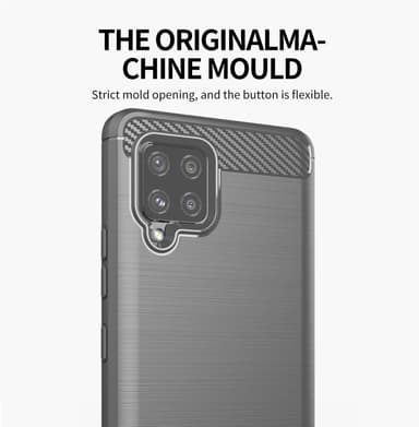 Samsung Galaxy A42 4G Cover TPU Etui (Grå)