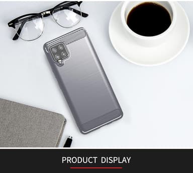 Samsung Galaxy A42 4G Cover TPU Etui (Grå)