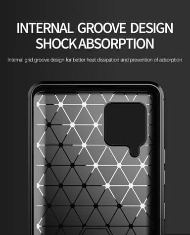 Samsung Galaxy A42 4G Cover TPU Etui (Grå)