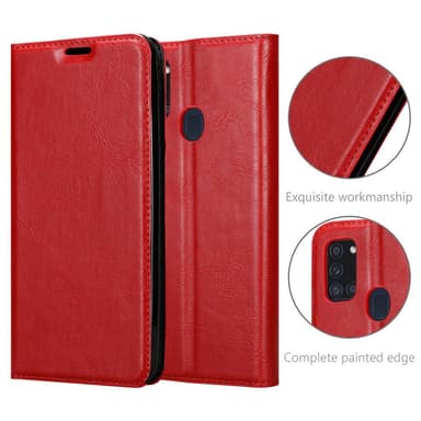 Samsung Galaxy A21s Cover Etui Case (Rød)