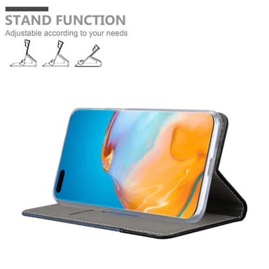 Huawei P40 PRO / P40 PRO+ Pungetui Cover Case (Blå)